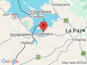 Map of Site Report: Humamarca, Bolivia